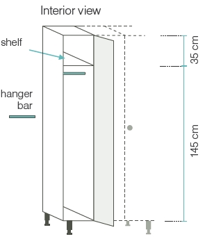 industrial locker interior